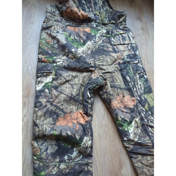 Scent Blocker Real Tree Camo Quilt Lined Hunting Bibs Mens XL Extra Large - Picture 7 of 12